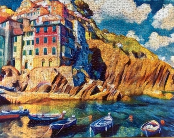 1000 Piece Jigsaw Puzzle For Adults and Kids, Gift Wrapped Options, FREE UK SHIPPING, Unique Original Artwork by Autistic Artist Ju Costain