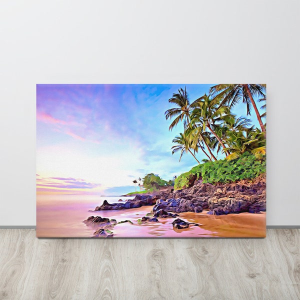 Maui, Hawaii Canvas Prints, Available in 4 Sizes, Unique Artwork, FREE SHIPPING