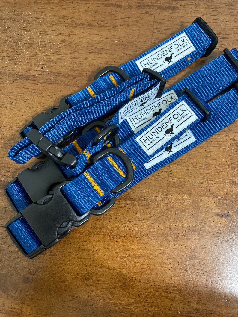 Dog Collar/ Navy Blue Dog Collar/ Puppy Collar/ Handmade Dog Etsy