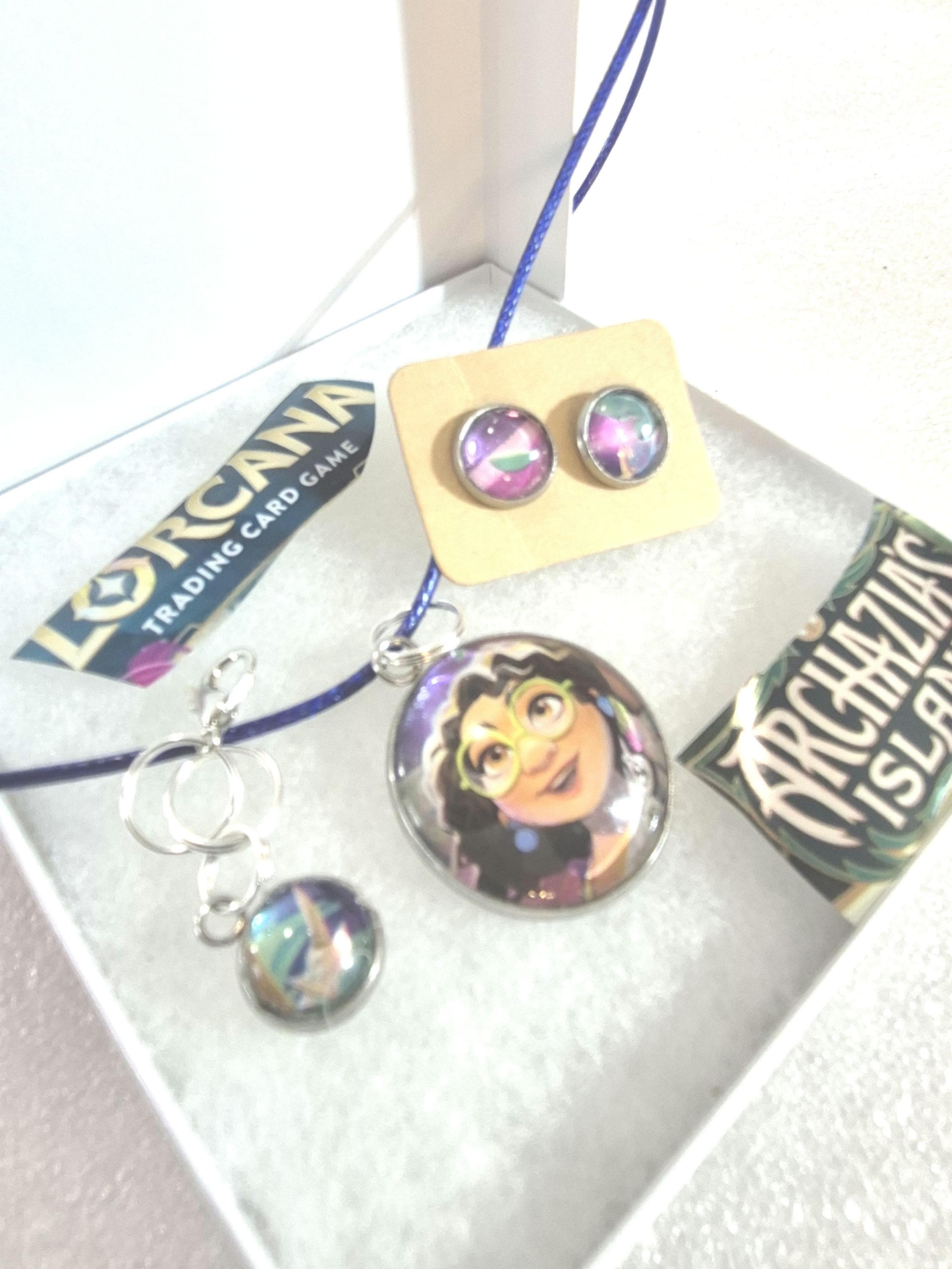 Disney Loracana キーホルダー 2個セット Lorcana Set Keychain - Etsy