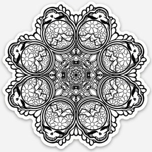 Stealie Mandala Sticker