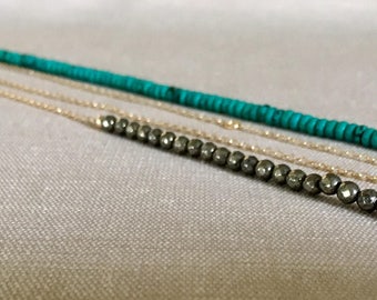 Turquoise Marry Gold Necklace