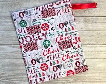 Christmas Cheer Keepsake Gift Bags