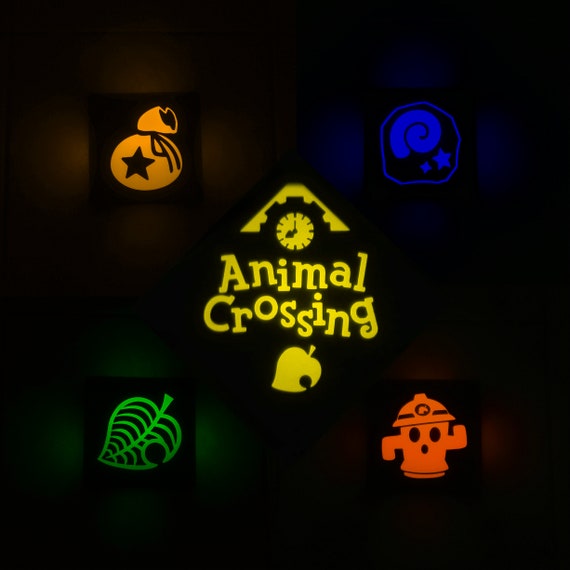 Animal Crossing New Horizons Inspired Cube LED Lamp Lantern - Etsy Animal Crossing New Horizons Inspired Cube LED Lamp Lantern - Etsy