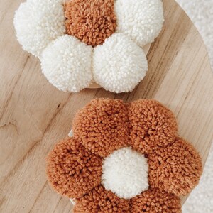 Picture of Pom Pom Wall Decor | Bella Accent Flower Set (SET OF 3) - Etsy