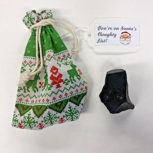 Bag of Coal From Santa - Naughty List