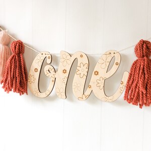 High Chair Banner 1st Birthday, Groovy One Birthday, Retro Daisy ...