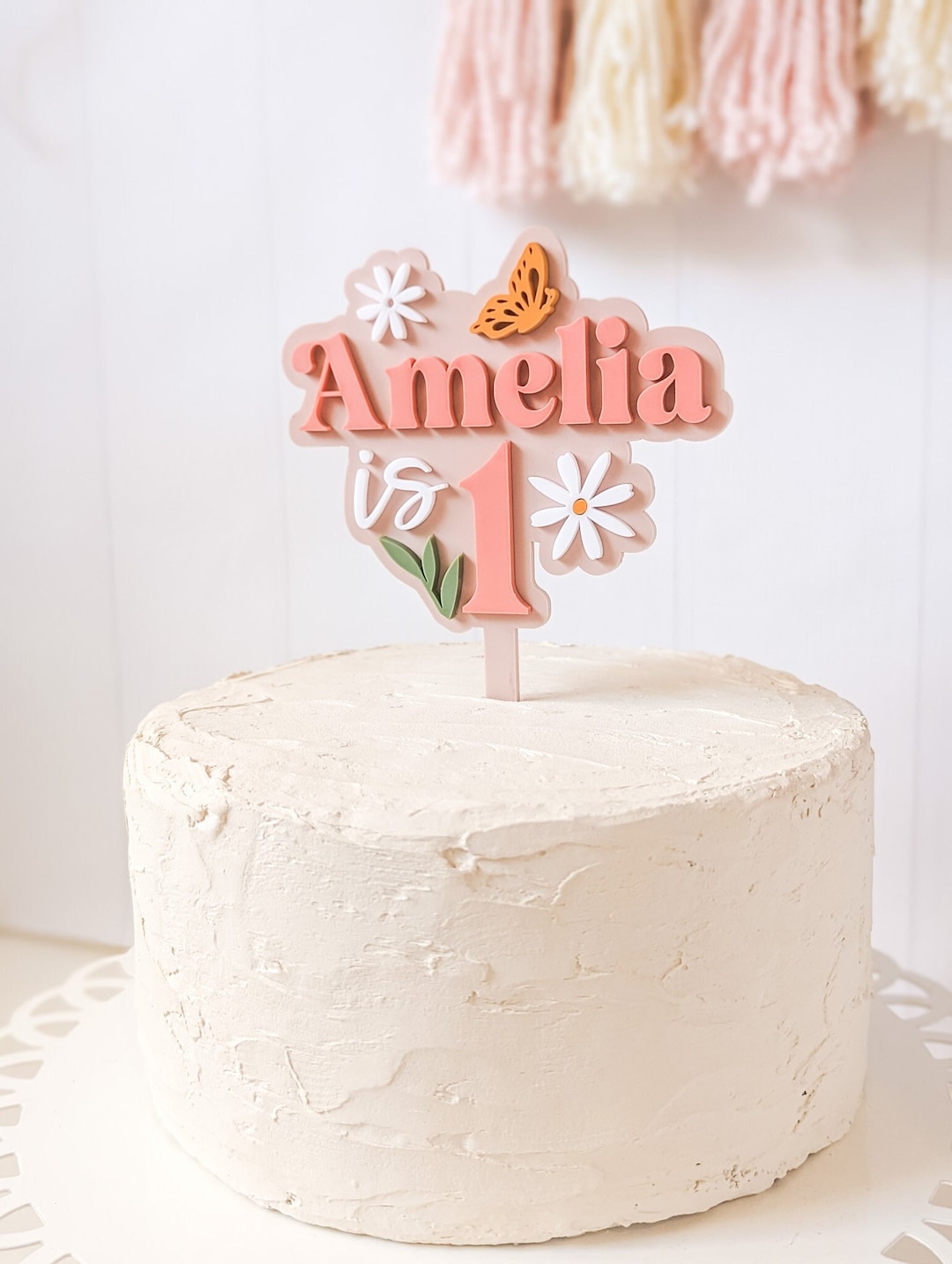 Floral Cake Topper Wildflower Personalized Name 1st Birthday floral-cake-topper-wildflower-personalized-name-1st-birthday