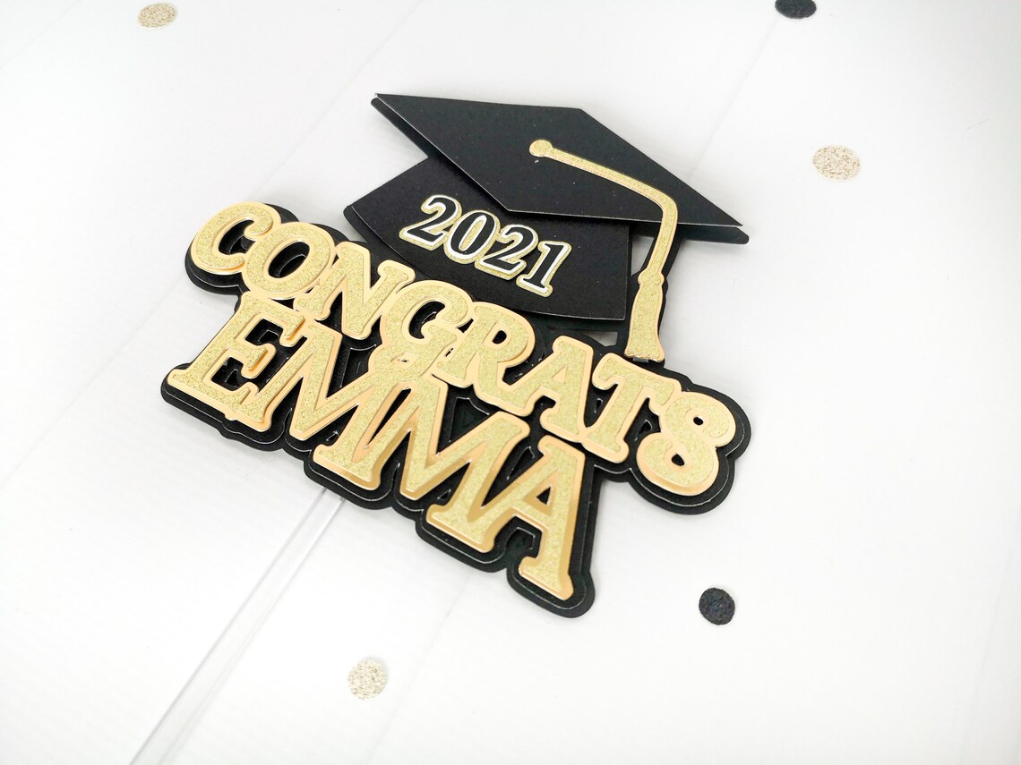 Personalized Graduation Cake Topper Graduation Party Etsy Australia