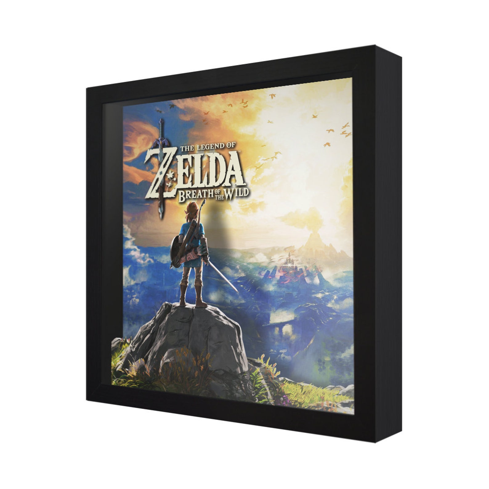 The Legend of Zelda Breath of the Wild 3D Shadow Box for Etsy