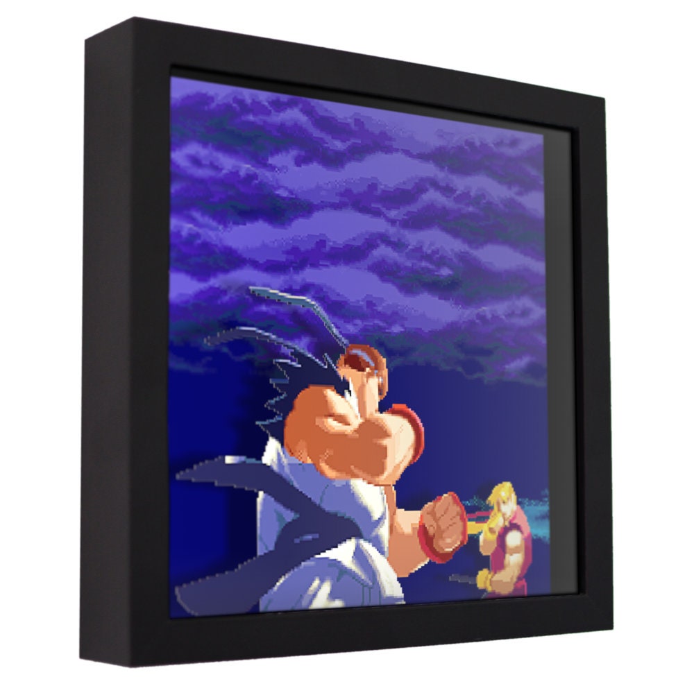 Street Fighter Alpha 3 (Ryu Portrait) – Retro Games Crafts