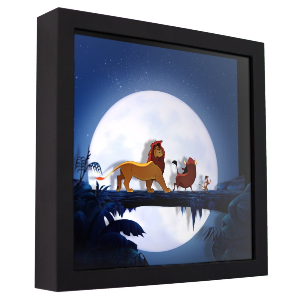 Free Free Lion King Shadow Box Svg 847 SVG PNG EPS DXF File
