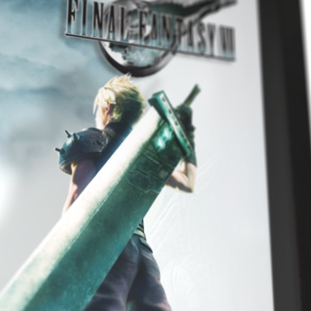 Final Fantasy VII (Sephiroth) - 3D Shadow Box Frame (9 x 9) Wall Art