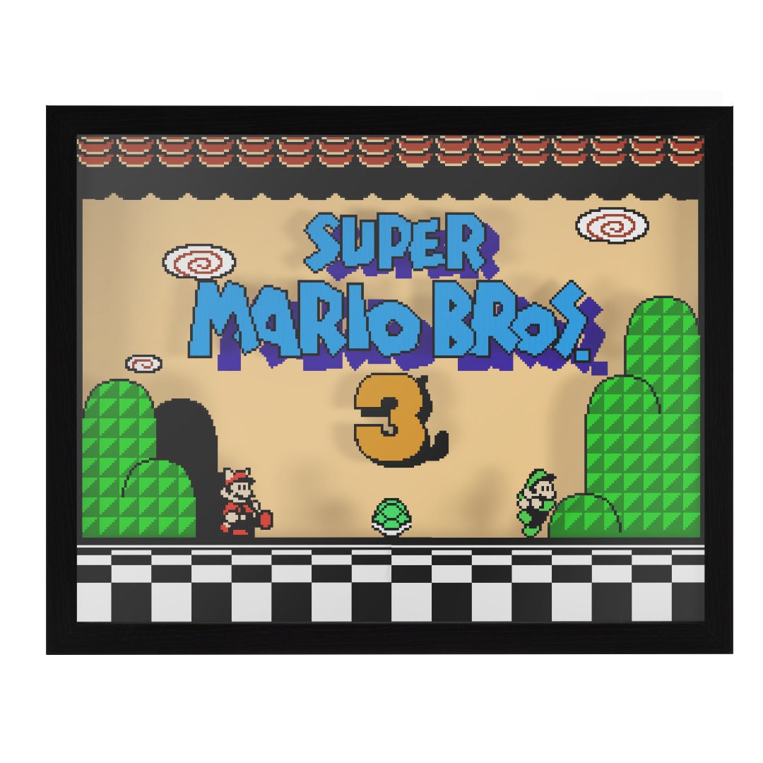 We made a Super Mario Bros 3 rug : r/Mario