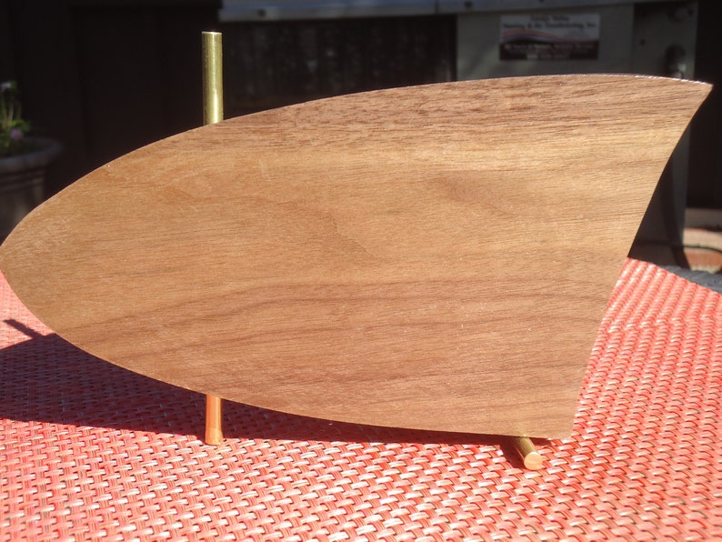 Mid Century Modern Boomerang Clock