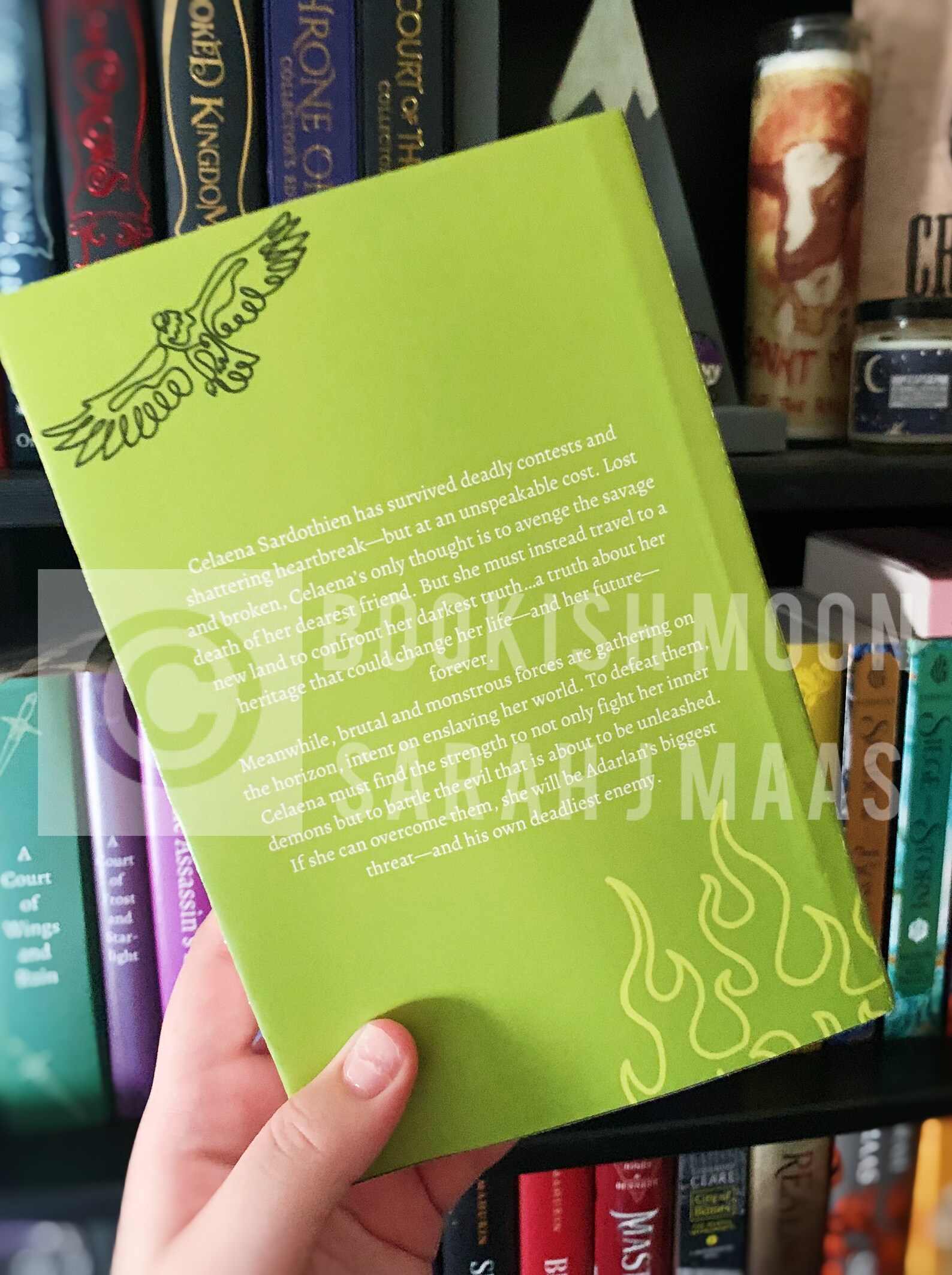 Throne of Glass Paperback Dustjackets Etsy