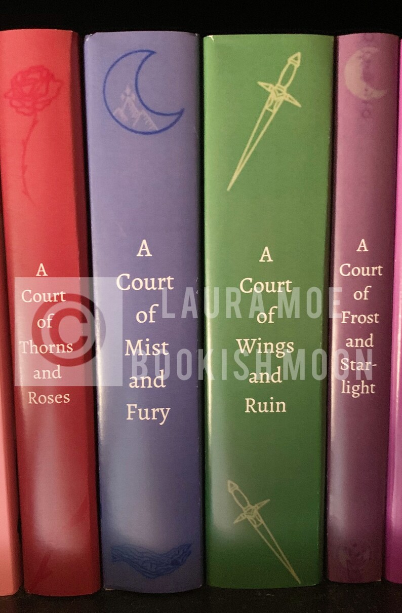 A Court of Thorns and Roses Paperback Dust-jackets - Etsy Australia