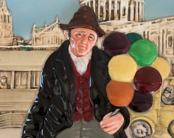 Royal Doulton Balloon Man plate D6655