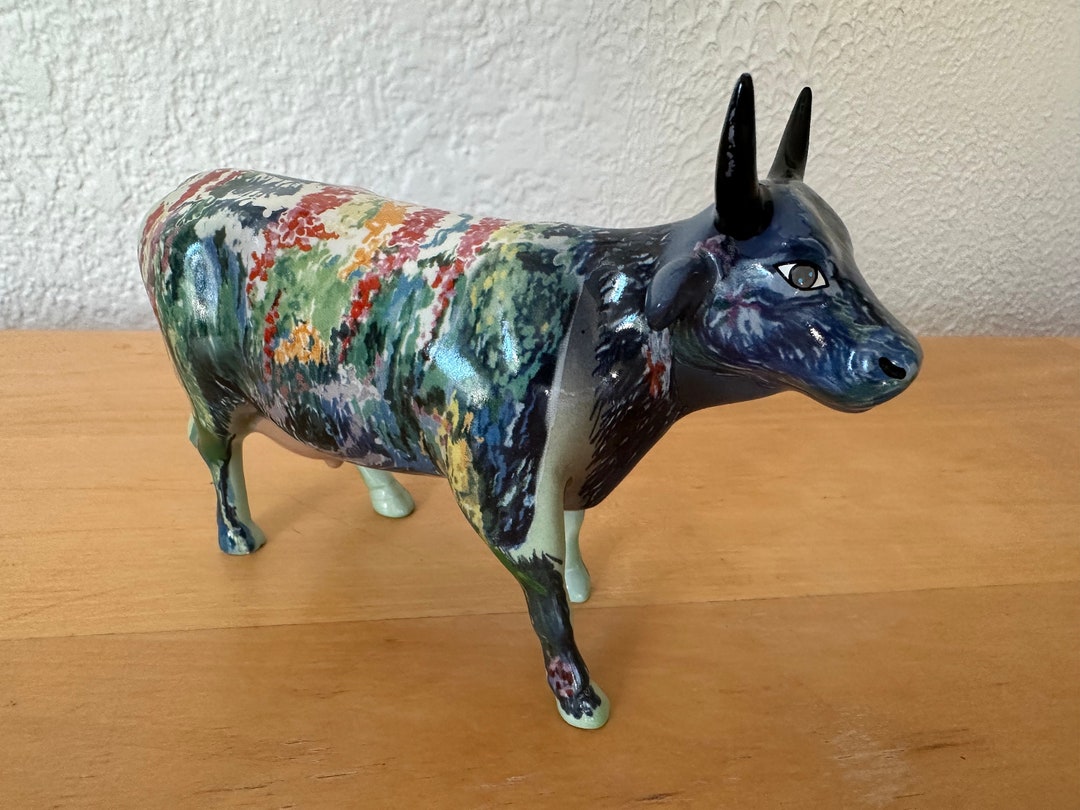 Cow Parade Cow Figurine 9168 Etsy