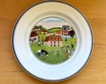 Villeroy and Boch Vintage Design Naif #2 Spring Morning Bread Plate