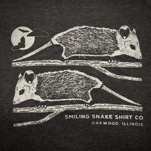 Baby Opossums Shirt - Virginia Possum - Conservation - Nature - Smiling Snake Shirt Company - WOMEN