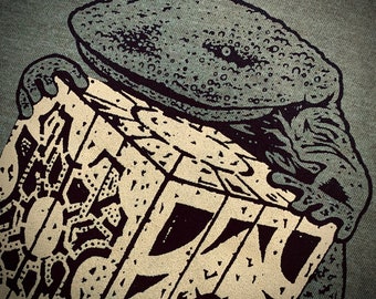 HELLBENDER Salamander Shirt - HELLRAISER - Nature - Herpetology - Herp - Herpetologist - Conservation - Smiling Snake Shirt Company - MEN