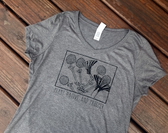 Plant Native and Prosper T-Shirt Rattlesnake Master Zebra Swallowtail Butterfly Prairie Conservation Nature Tee Smiling Snake SmilingSnake