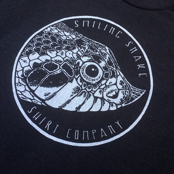 SMILING SNAKE - Logo Shirt - Western Hognose Snake - Nature Tee - Conservation - Herpetology - MEN