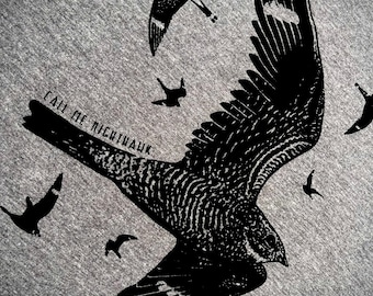 Call Me NIGHTHAWK Shirt - Ornithology - Ornithologist - Birding - Bird Watching - Smiling Snake Shirt Company - Step Brothers - MEN