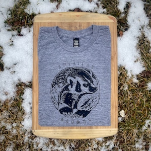 AMERICAN BADGER Shirt Smiling Snake Shirt Company prairie nature conservation predator