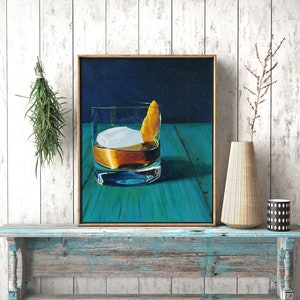 Old Fashioned - Still Life Painting Wall Art Home Decor Canvas Prints Wall Decor