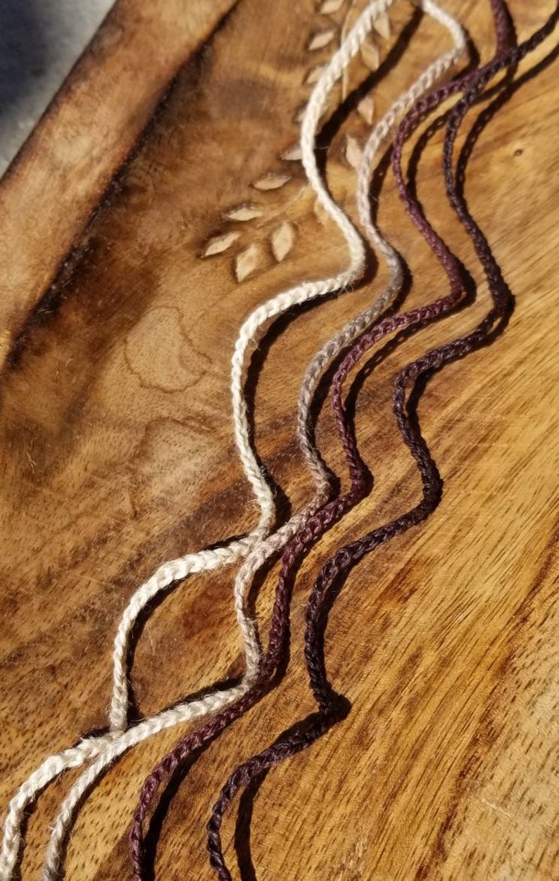 Hemp Crochet Chain - Hemp Necklace Chain - Hemp Chain - Hemp Necklace ...