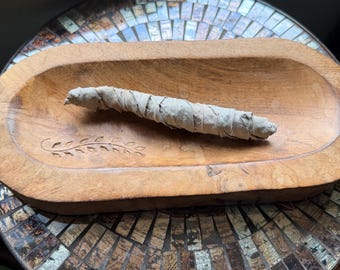 Smudge Stick met pure witte salie - witte salie zonder draad - bundel witte salie zonder draad - bundel witte salie zonder draad - kleine bundel
