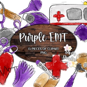 EMT PNG Designs for Stickers, Ambulance PNG Files for Commercial Use, Medical Sublimation Designs for Coffee Mugs, First Responder Clipart