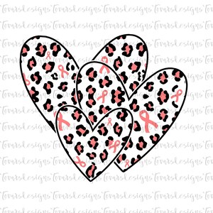 Breast Cancer Awareness, Breast Cancer awareness png, awareness design, Pink ribbon png, cancer awareness hearts png, digital download