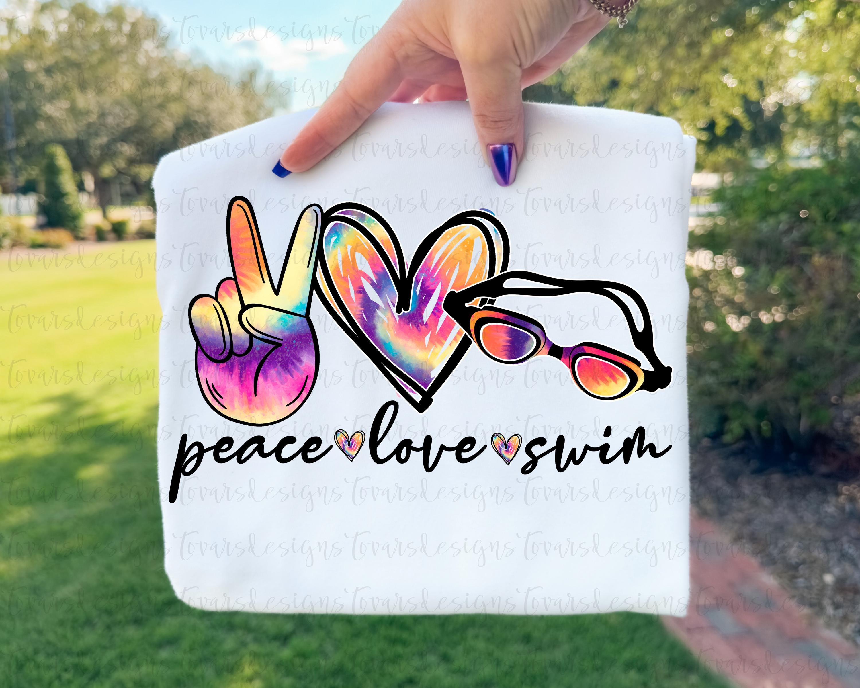 Peace Love Pool - Etsy
