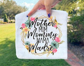 Moeder moeder Mommy Mama Madre sublimatie png-bestand, sublimatie downloaden, moeder png-bestand direct downloaden bloemen png-bestand moeder moeder moeder Madre