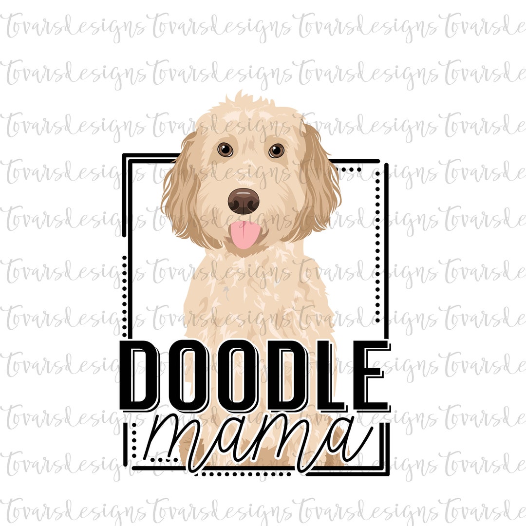 Doodle Mama PNG: Doodle Dog Sublimation Design (digital Download) - Etsy