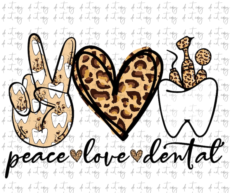 Free Free 348 Peace Love Dental Svg SVG PNG EPS DXF File