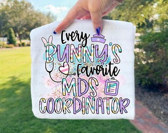 MDS Coordinator Bunny PNG: MDS Coordinator-sublimatieontwerp (digitale download)