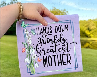 PNG para o Dia das Mães • A Melhor Mãe do Mundo • Design para Sublimação • Download Digital • Citação sobre Mães em PNG • Design para Impressão