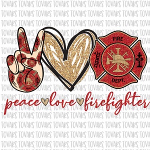 Download Peace Love Emt Sublimation Png Digital Download Emt Ambulance Etsy