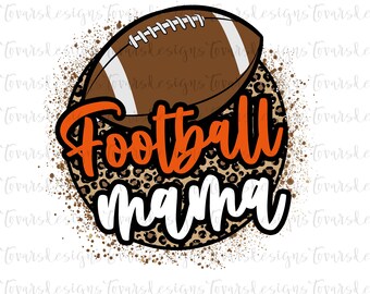 Fotbollsmamma PNG: Sublimeringsdesign, utskrivbar konst (digital nedladdning)