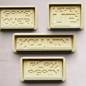 Gaming cookie cutter | Cookie cutters | Cookie cutters | Cookie cutter | Cookie mold | Cookie mold | Cookie cutter | Gamer gift