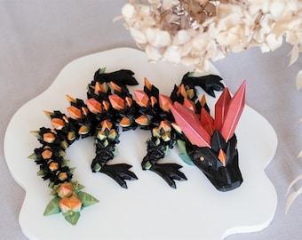 Baby Crystal Dragon fully movable | Fidget toy | Anti-stress toy | Sensory toy | Fidget toy | Stimming toy