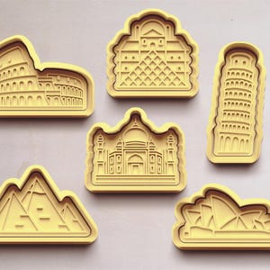 Landmark II Cookie Cutters | Cookie Cutters | Cookie Cutter | Cookie Mold | Cookie Mold | Cookie Cutters | Cookie Molds