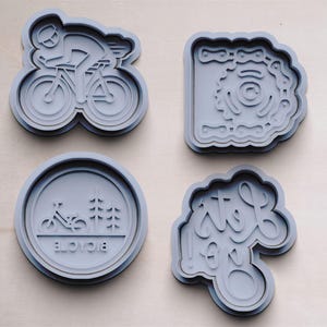 Racing bike cookie cutter | Cookie cutters | Cookie cutters | Cookie cutter | Cookie mold | Christmas cookie cutter | Bicycle