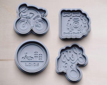 Rennrad Keksausstecher | Ausstecher | Cookie Cutters | Ausstechform | Keksform | Plätzchenform | Weihnachtsausstecher | Fahrrad