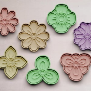 Flower cookie cutters | Cookie cutters | Cookie cutter | Cookie shape | Cookie mold | Cookie cutters | Flower shapes