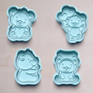 Teddy bear cookie cutter | Cookie cutters | Cookie cutters | Cookie cutter | Cookie shape | Cookie shape | Cookie cutters | Teddy shapes